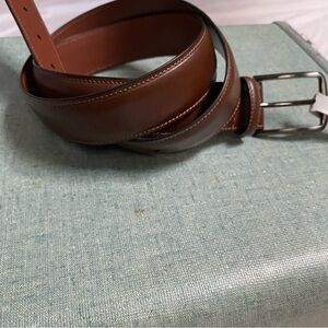 Perry Ellis brown dress belt size 36